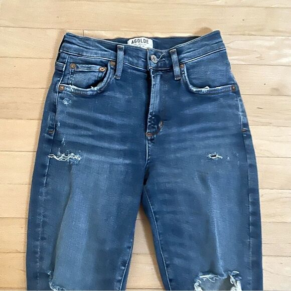 AGOLDE Sophie High Rise Skinny Crop 24 - Picture 7 of 14